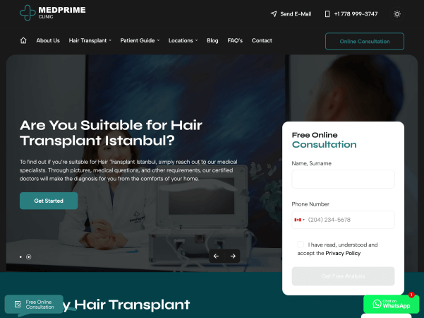 medprime clinic seo case study